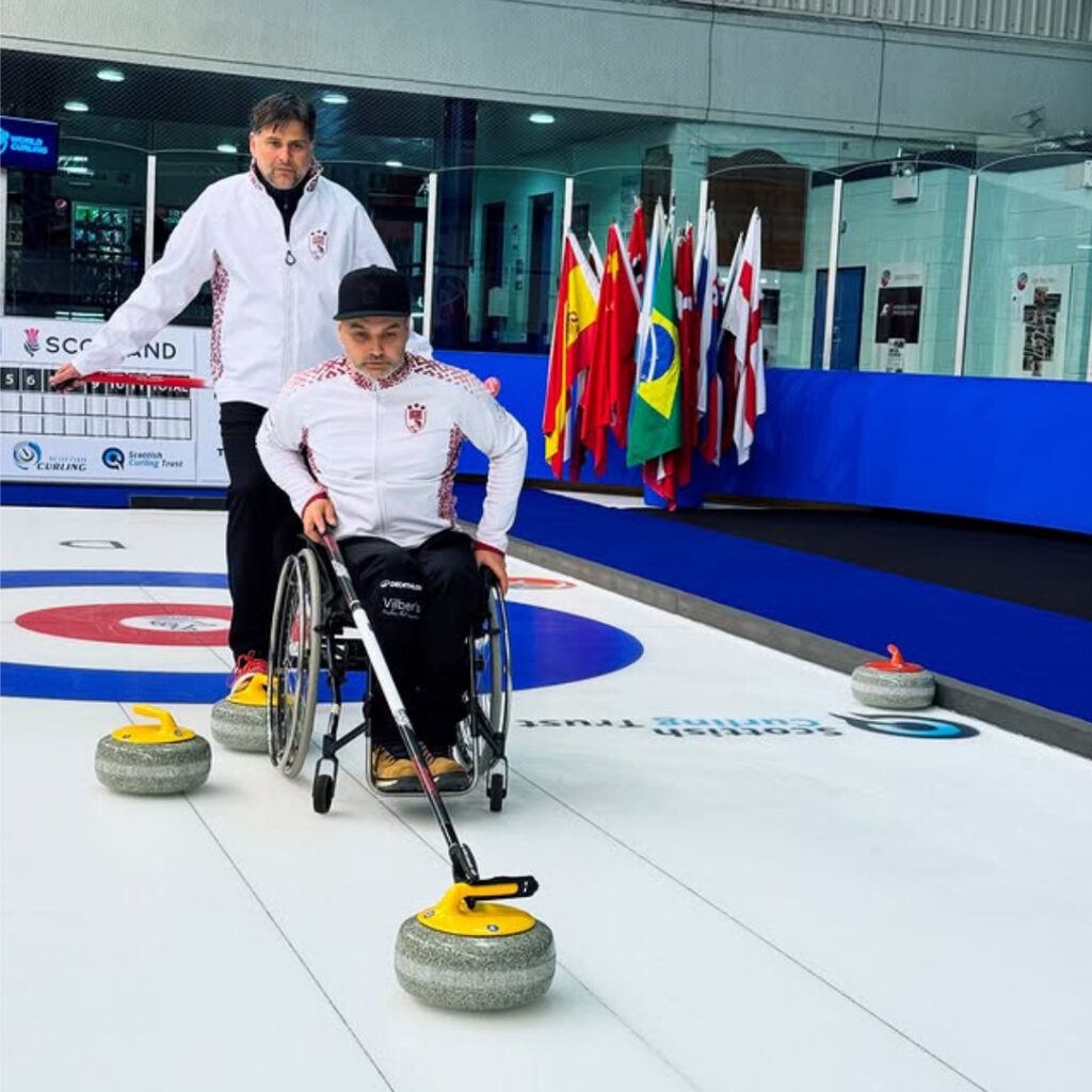 Agris Lasmans kvalificējas 2026. gada Milānas un Kortīnas paralimpiskajām spēlēm