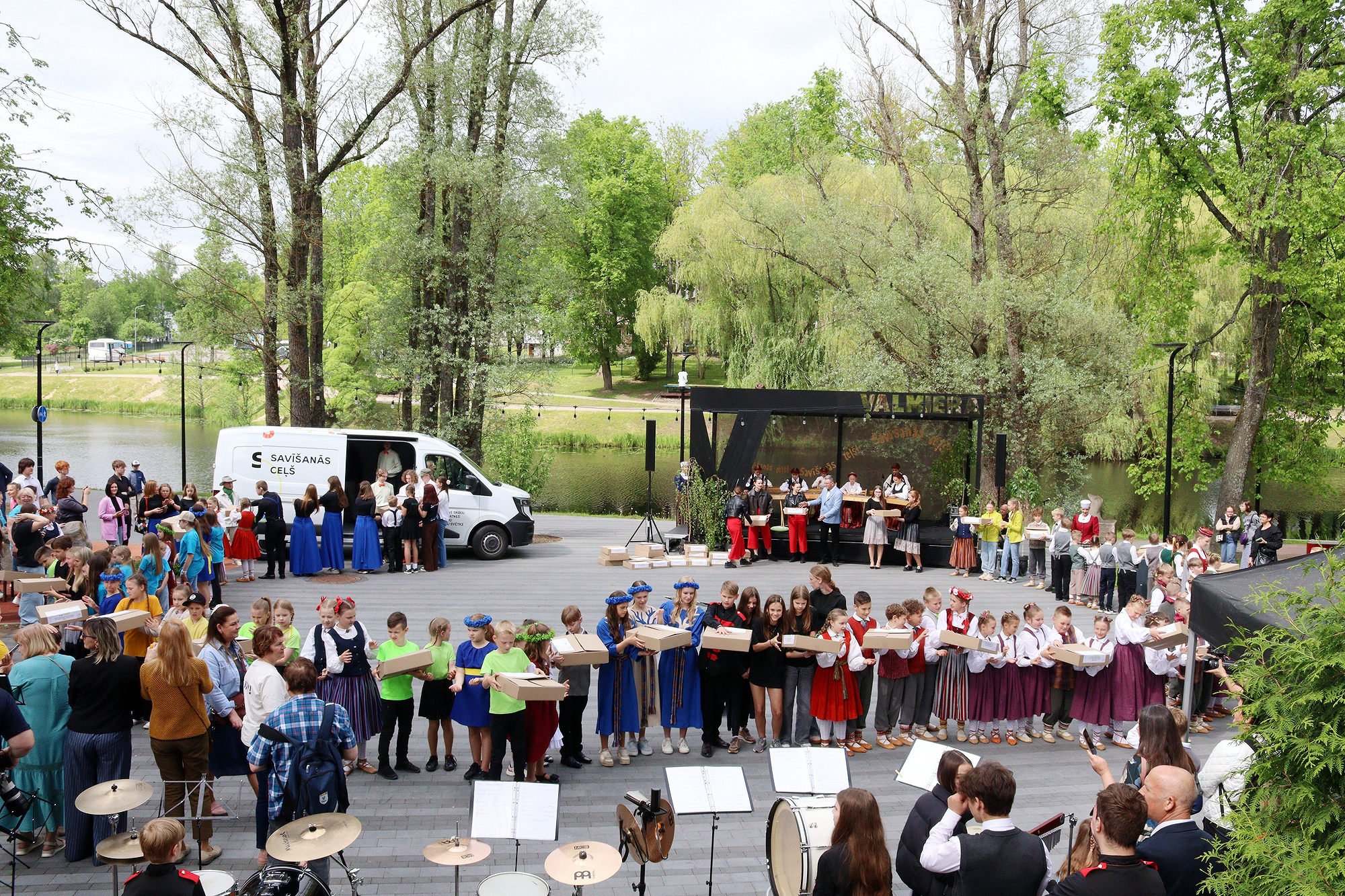 Apgleznoto pērļu svinīgā nodošanas ceremonija