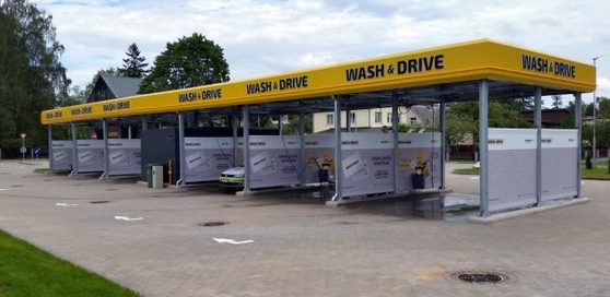 Ar bankas Citadele līdzfinansējumu Valmierā uzbūvēta pašapkalpošanās automazgātava