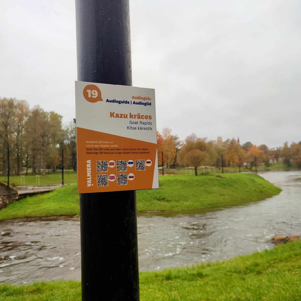 Atjaunots Valmieras pilsētas audio gids