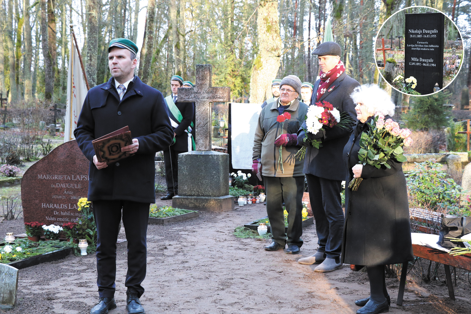 Atklāj Nikolajam Daugulim veltītu piemiņas plāksni