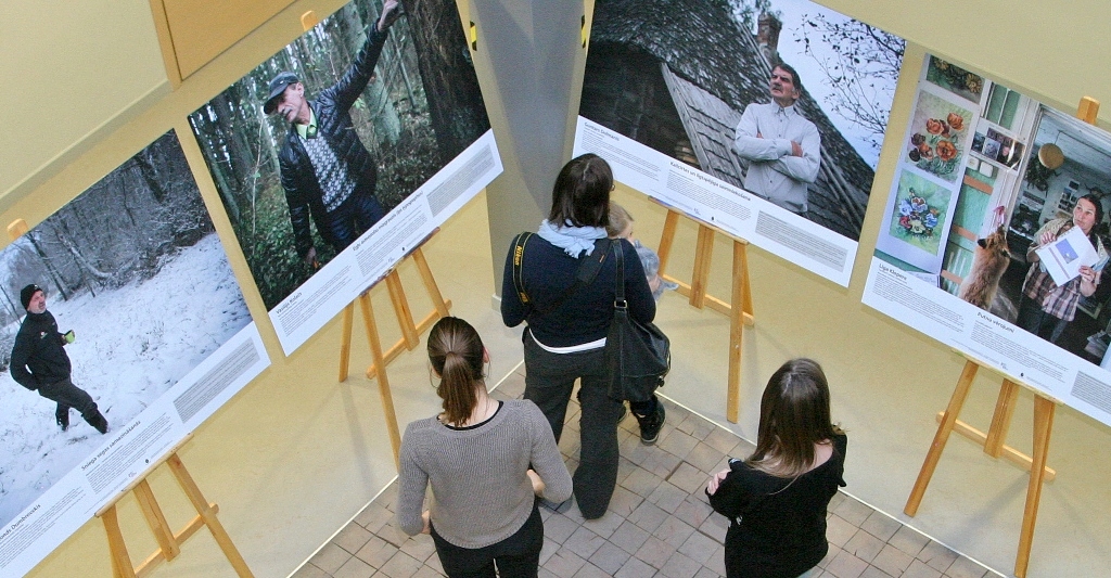 Atklāj fotoizstādi Klimata liecinieki