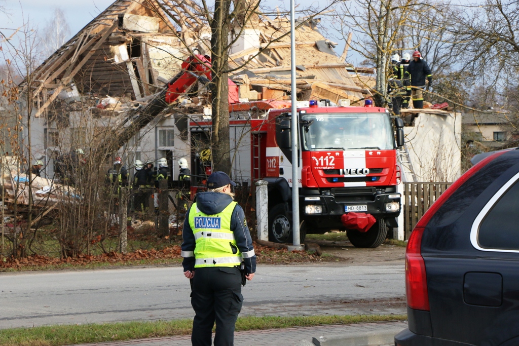 Atskan sprādziens, un mājas nav…