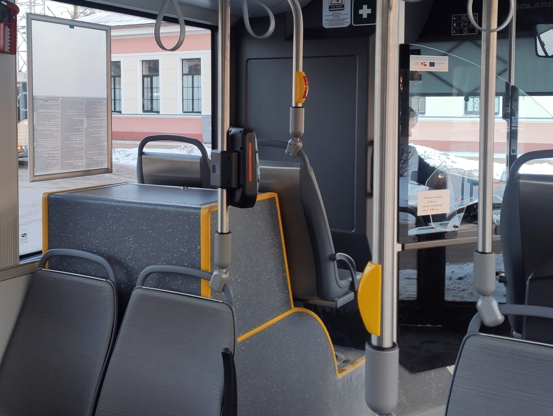Autobusos atlaides saņemšanai darbosies datu nolasītāji