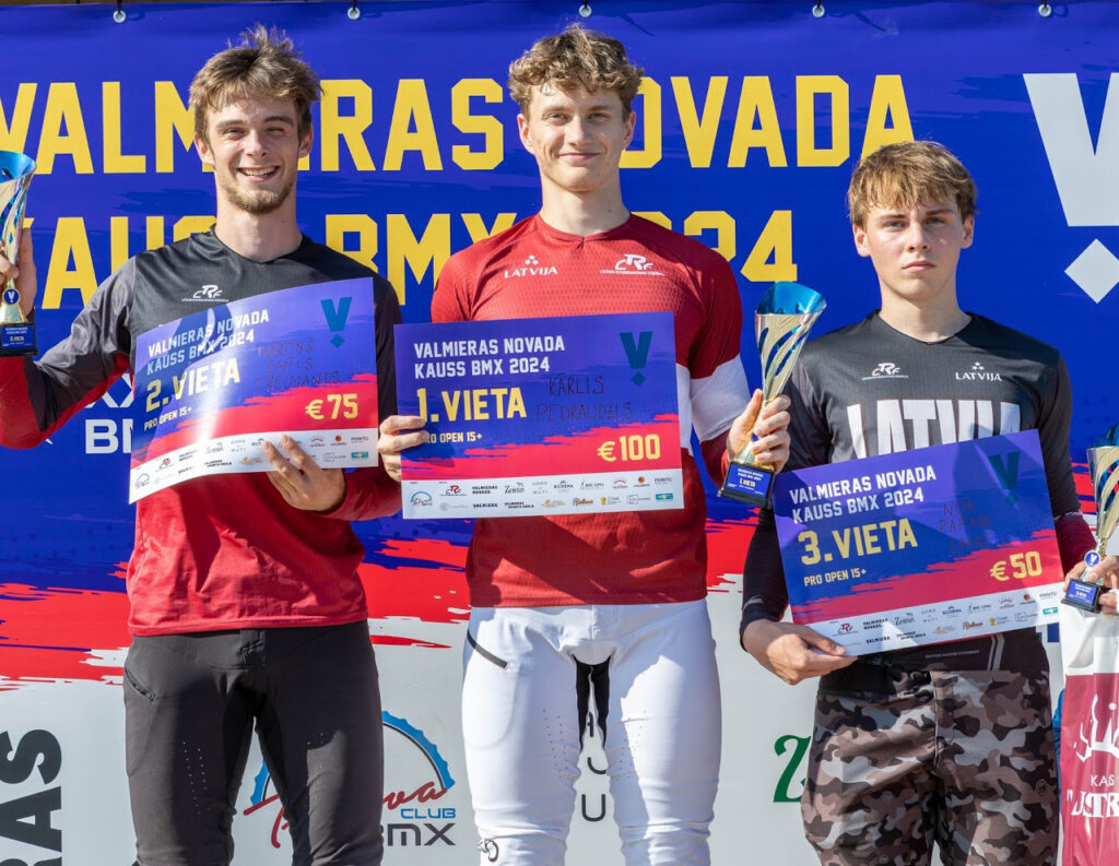 BMX sacensības Valmieras novadā
