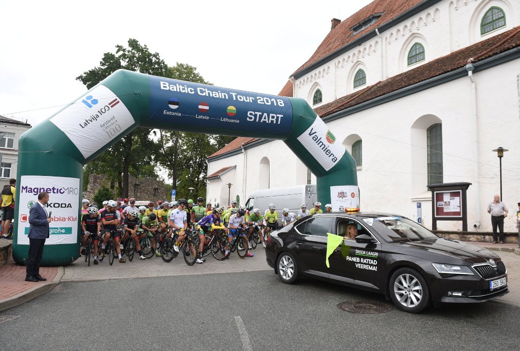 «Baltic Chain tour» Latvijas etaps startē Valmierā