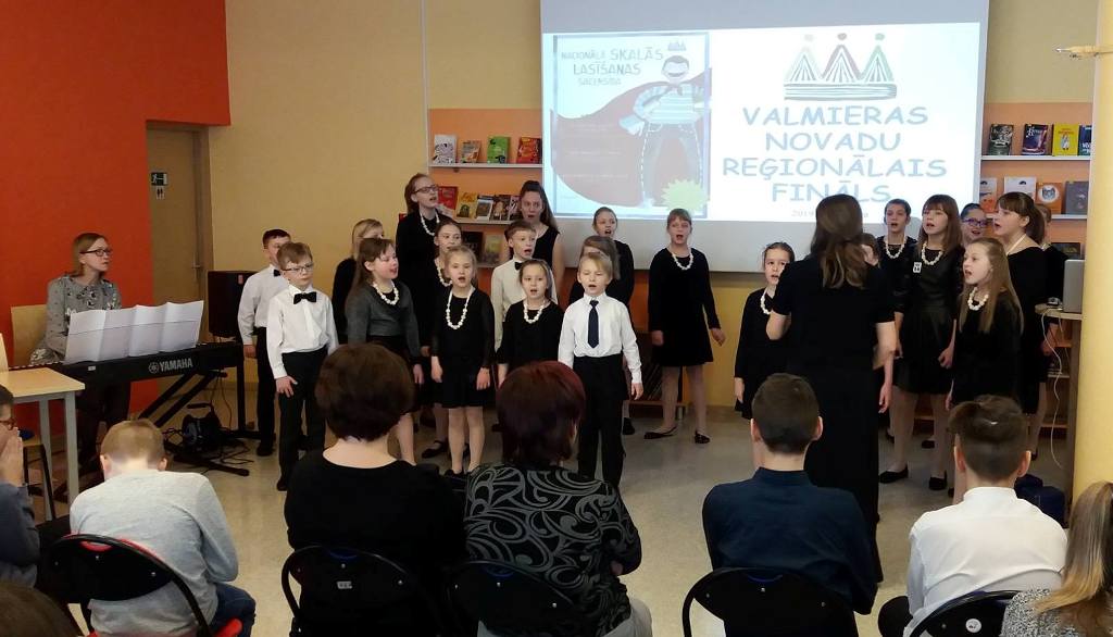 Bibliotēkā bija SKAĻI!