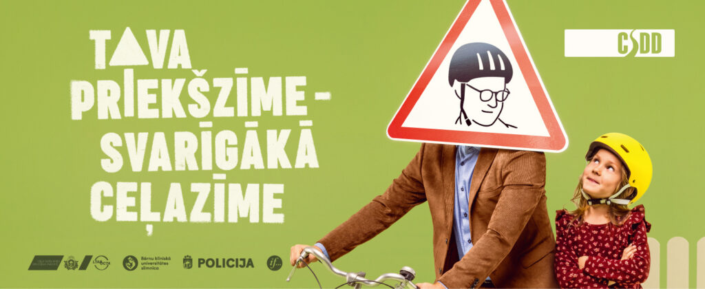 CSDD uzsāk jaunu satiksmes drošības kampaņu «Tava priekšzīme – svarīgākā ceļazīme»