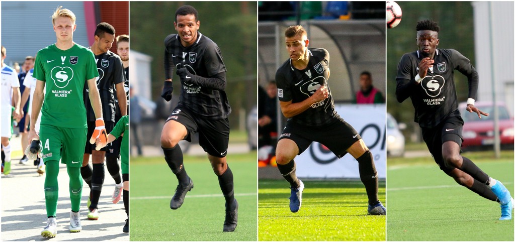 Četri Valmieras futbolisti gūst treneru atzinību
