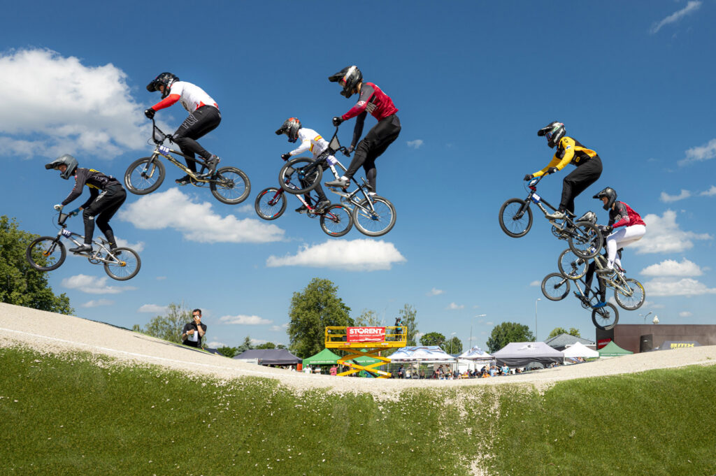 Divas karstas dienas Māra Štromberga BMX trasē