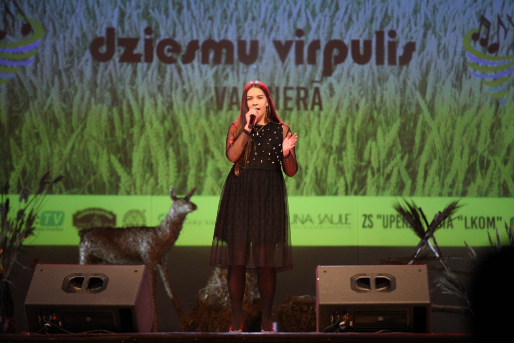 Dziesmu virpulis dienas garumā