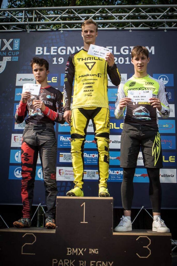 Edvards Glāzers triumfē Beļģijā