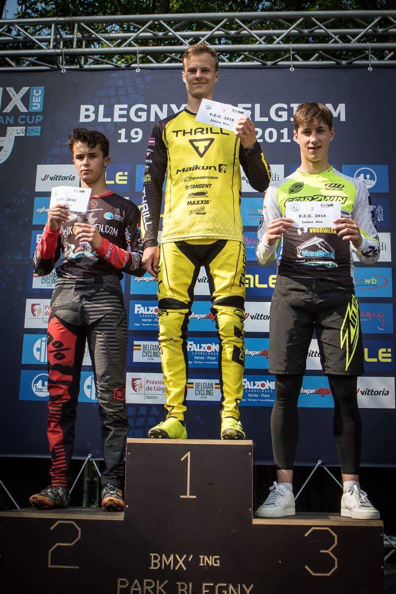 Edvards Glāzers triumfē Beļģijā