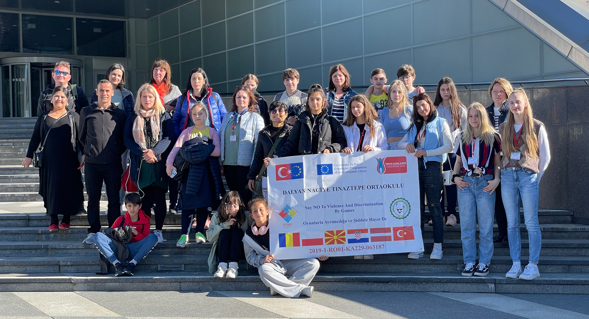 Erasmus+ projekta “Ar spēlēm pret vardarbību un diskrimināciju” mobilitāte Latvijā