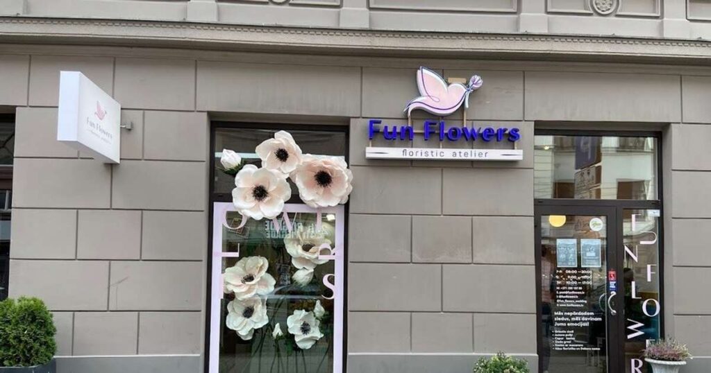 Fun Flowers: ziedu veikals Rīgas centrā