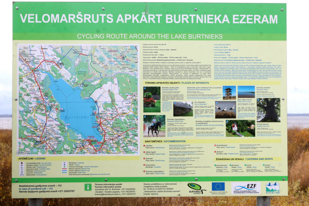Gar Burtnieku, nedaudz tālāk, nekā ierasts