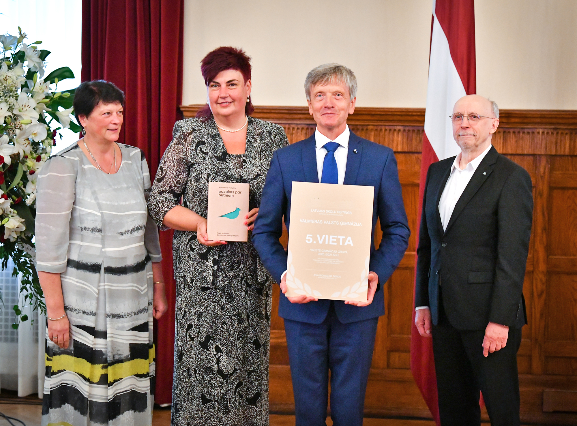 Ģimnāzija skolu reitinga augšgalā