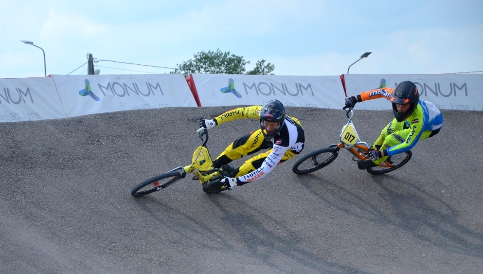 Glāzers un Aleksejeva kļuvuši par Latvijas BMX čempioniem
