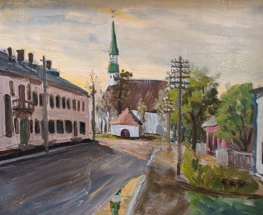 Gleznotājam Jānim Simsonam – 75