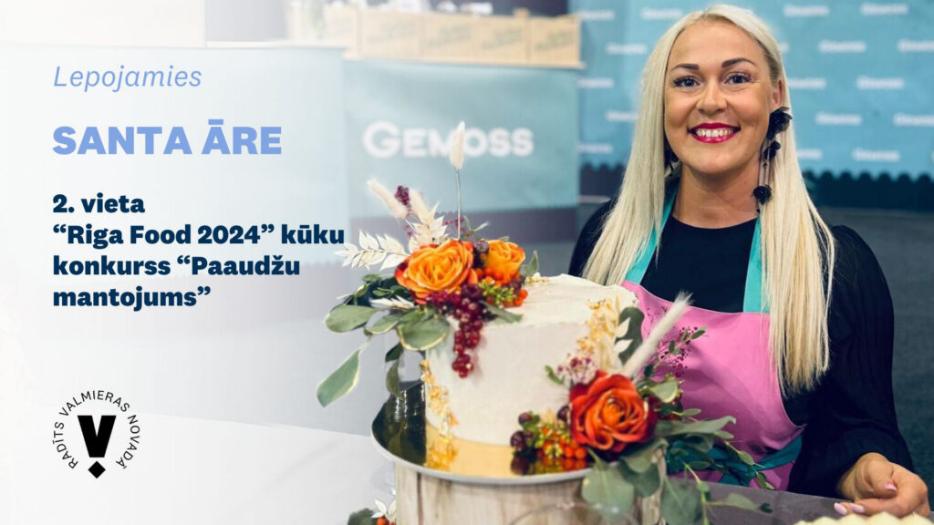 Godalga «Riga Food 2024» kūku konkursā