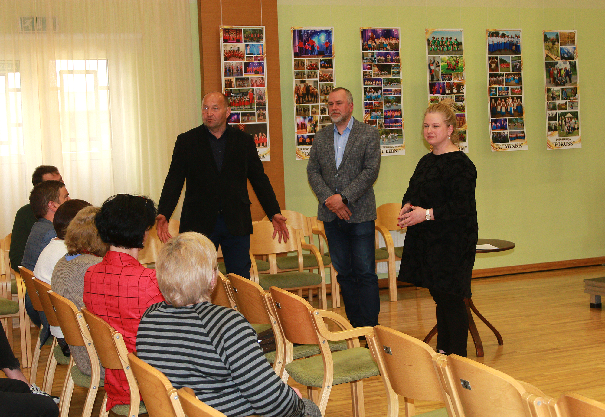 Iedzīvotāju tikšanās  Mazsalacā