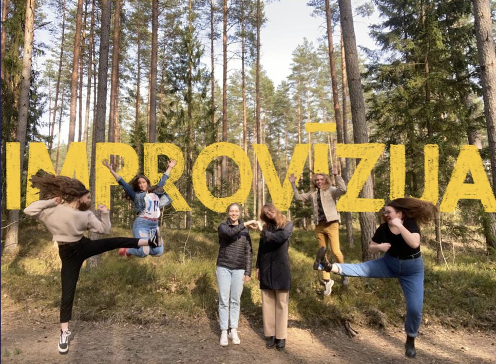«Improvīzija» – Valmieras jauno improvizatoru pretatbilde e-formātam