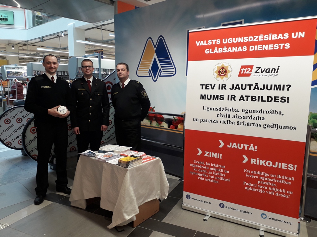Interese par ugunsdrošību liela
