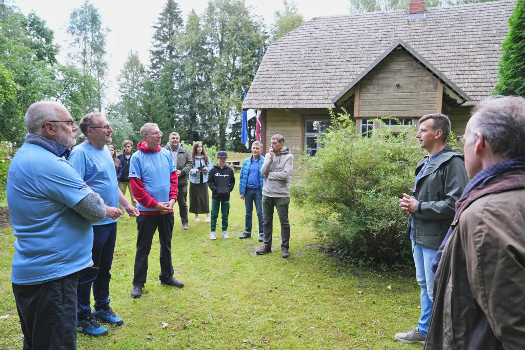 Ipiķi, Ramata, Meizakila. Latvijas un Igaunijas prezidentu kopīgais velobrauciens