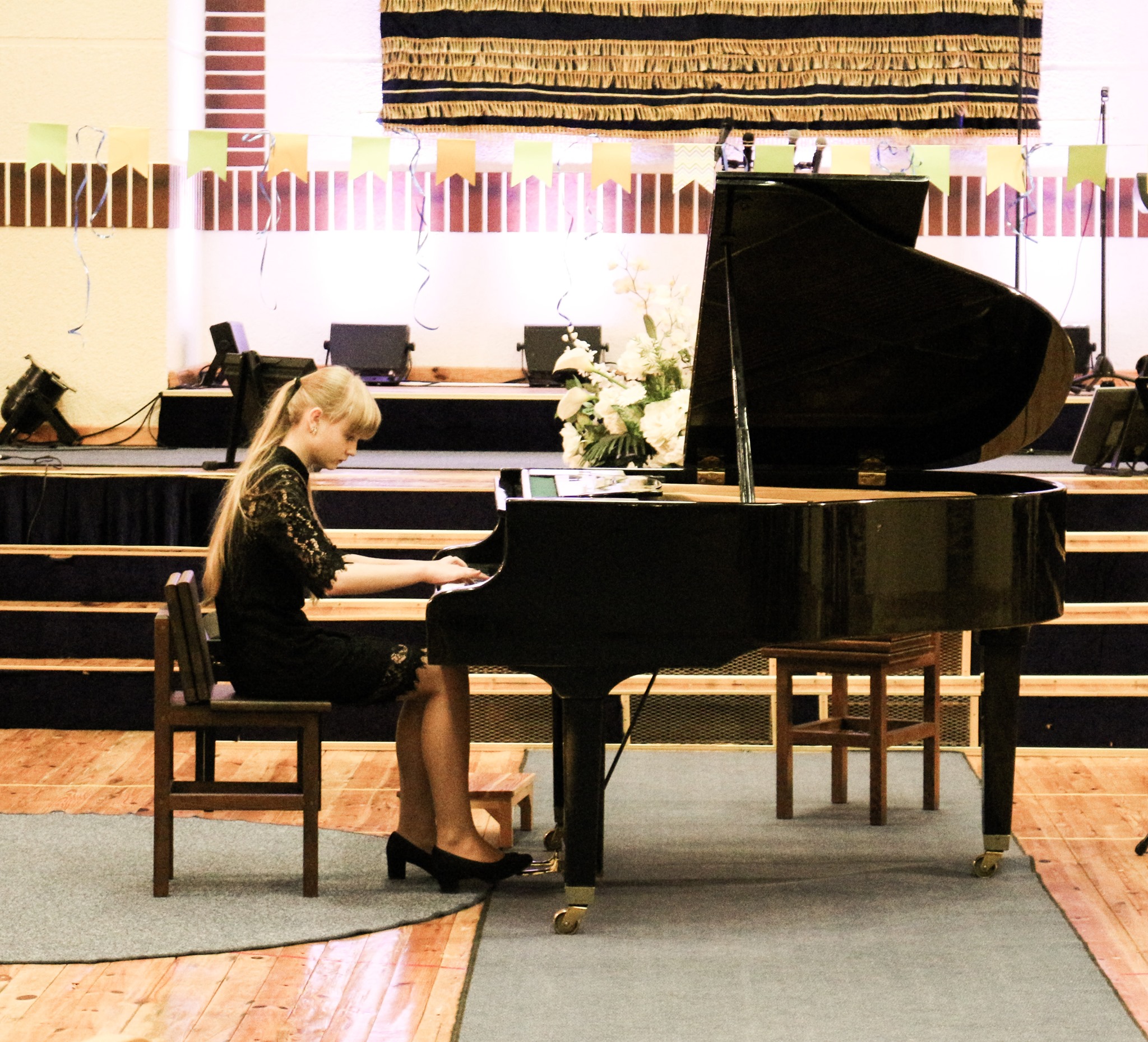 Jaunās pianistes panākums