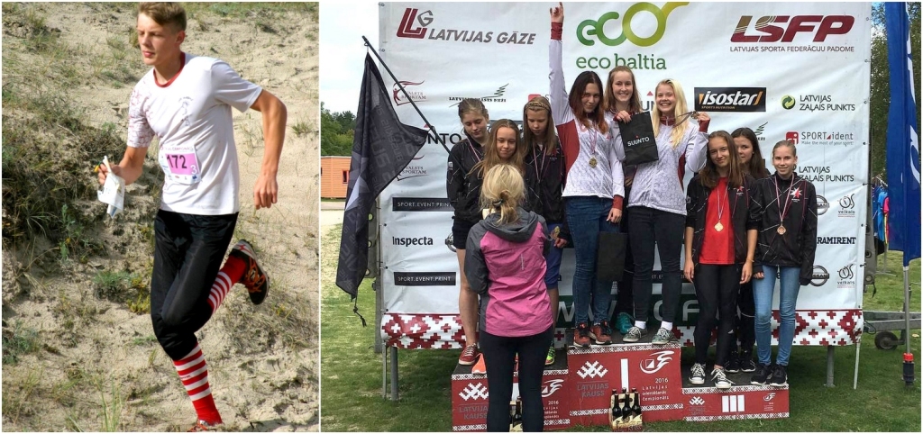 Jaunie orientieristi vāc medaļu ražu Latvijas čempionātā