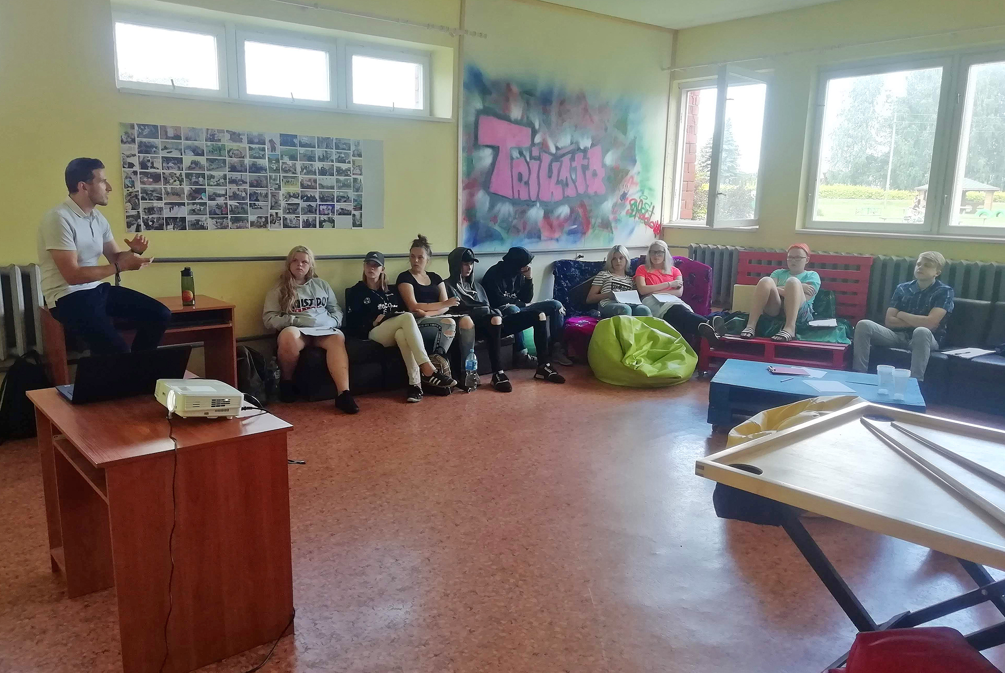 Jaunieši vasarā izglītojas