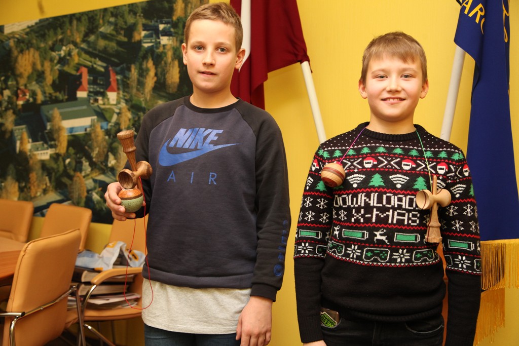 Kendamas bums Valmierā
