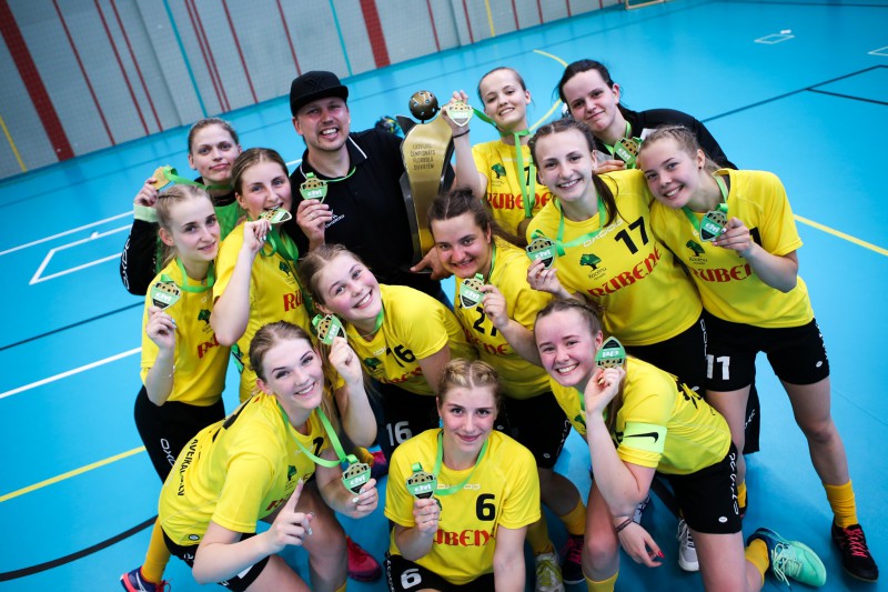 Kocēnu "Rubenes" dāmām –  13. Latvijas čempionu tituls 