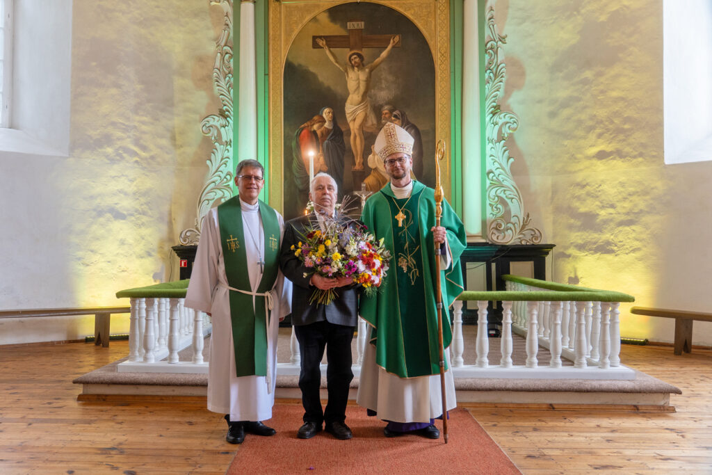 LELB apbalvojumu «Uzticības vairogs»  saņēmis matīšnieks Arturs Rudzītis