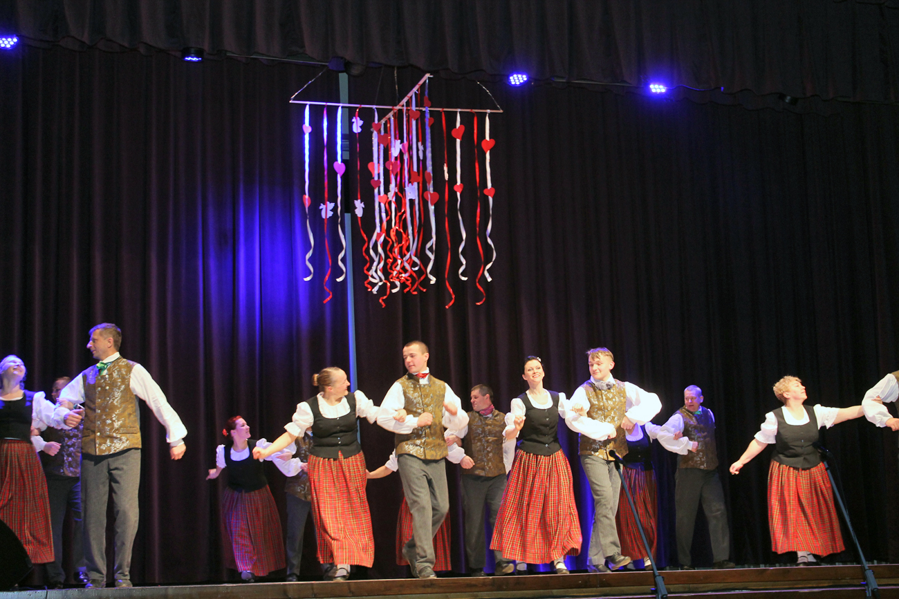 Labdarības koncerts Naukšēnos