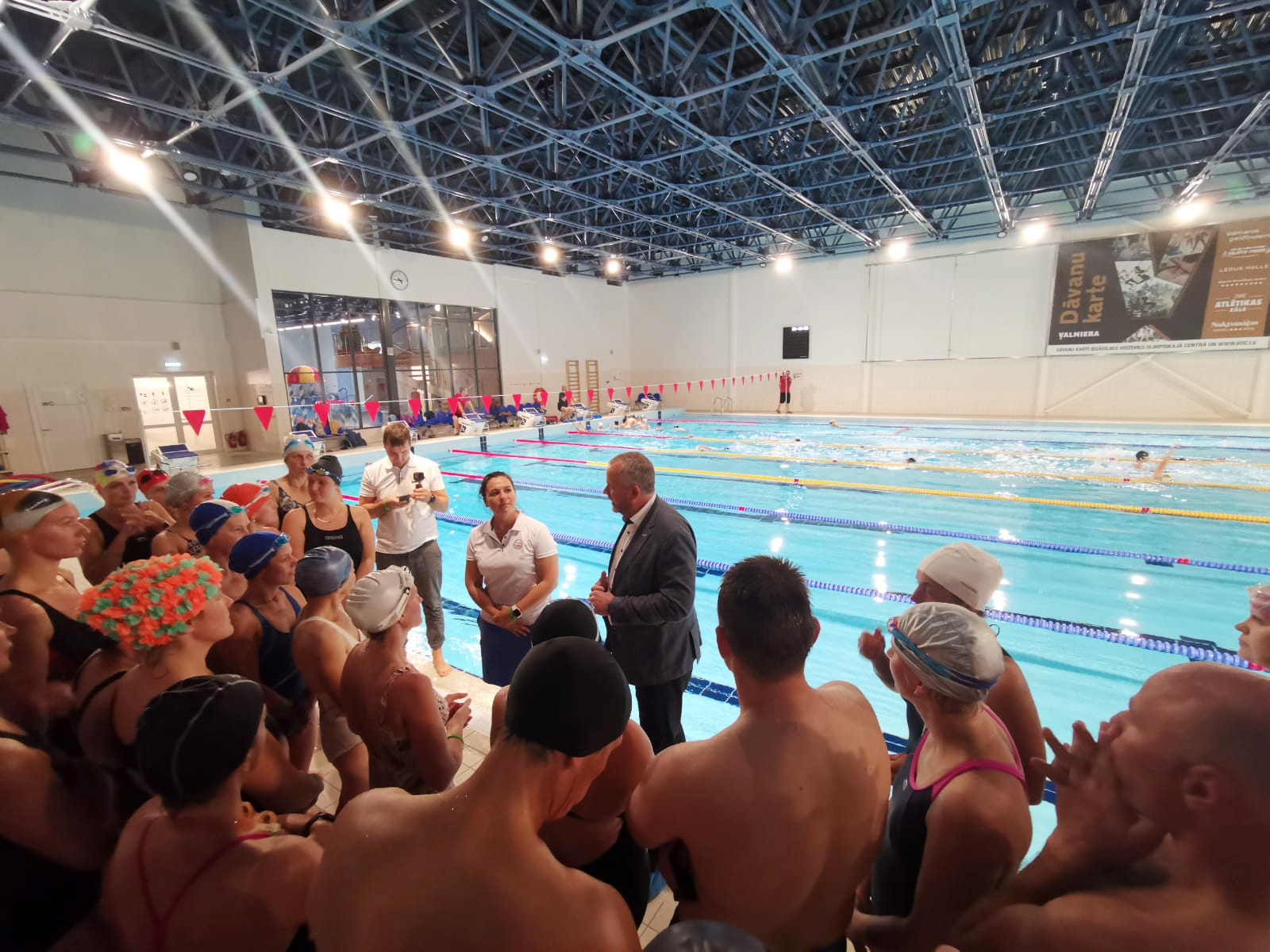 Latvijā sākušās sporta skolotāju mācības ūdens kompetencē
