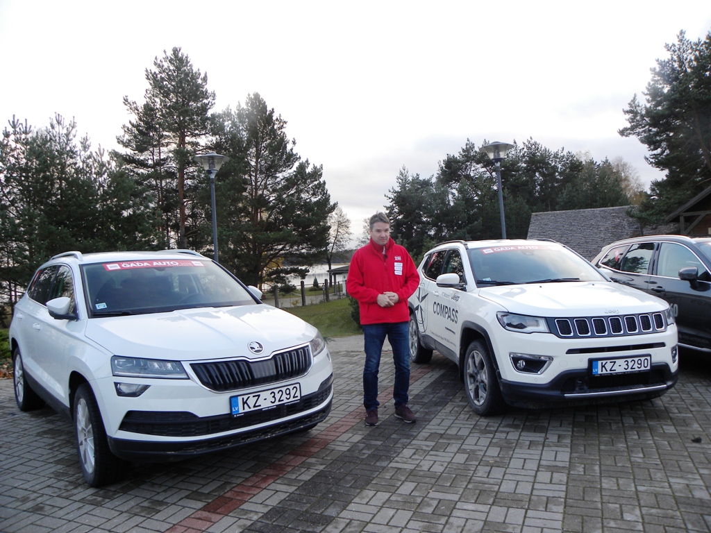 Latvijas Gada auto 2018 lielo testu dienas Lilastē