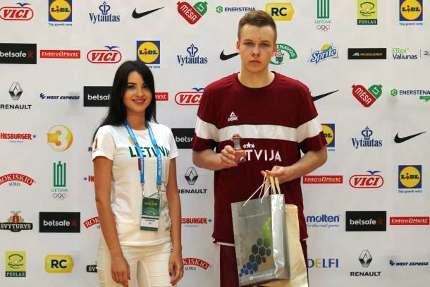 Latvijas U16 valstsvienībai 3. vieta Baltijas kausā, izlases MVP — Ojārs Bērziņš