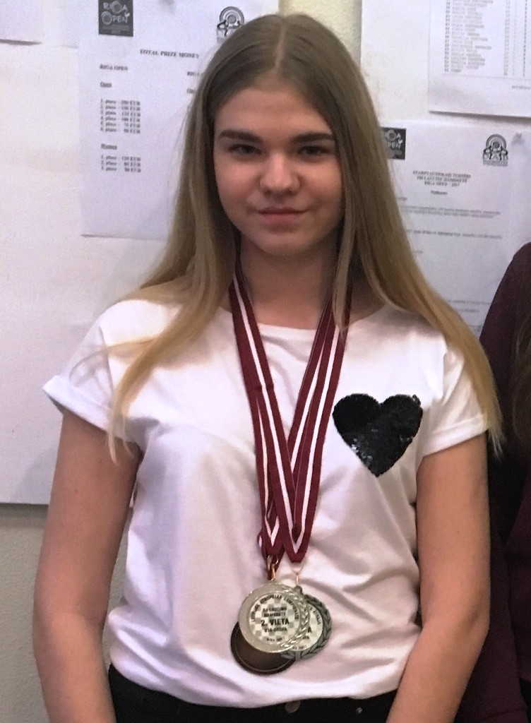 Latvijas čempionātā 64 lauciņu dambretē