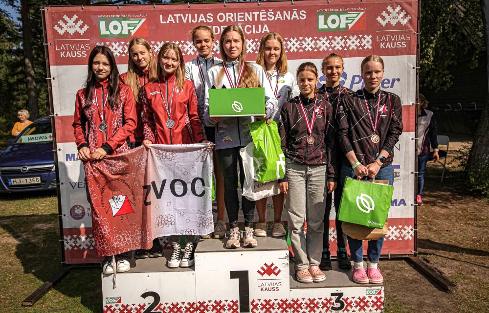 Latvijas čempionātā orientēšanās sportā