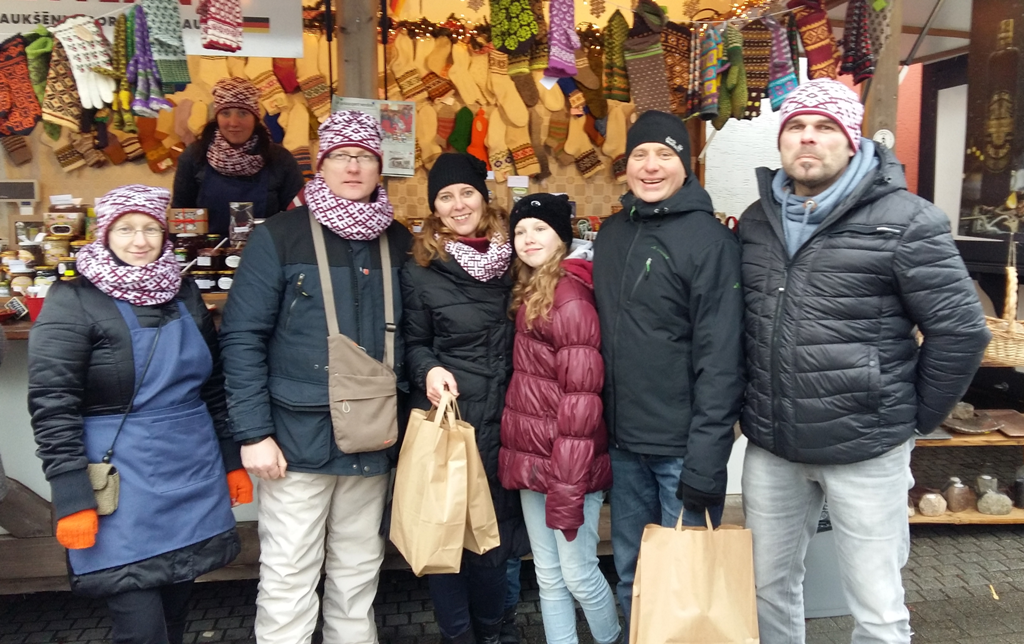 Latvijas garšas un krāsas Borgholchauzenā