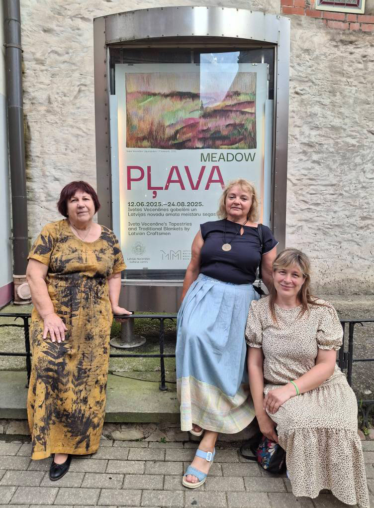 Latvijas pļavā arī Rūjienas «Lina zieds»