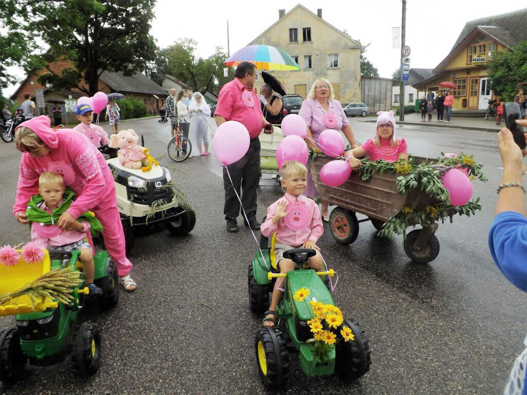 Laukos patīk līksmot