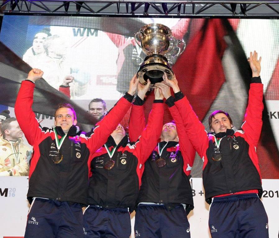 Melbārža četrinieks — pasaules čempioni