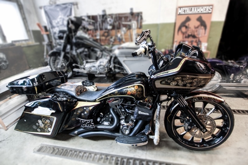 Moto dizaina meistarstiķis Night Nomad