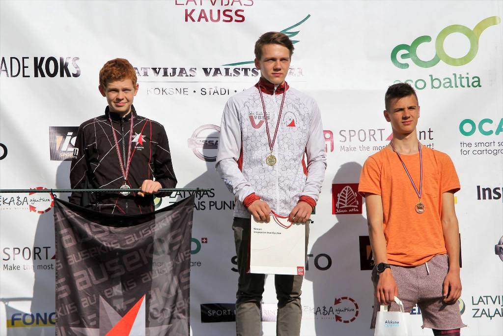 Mūsējiem trīs medaļas Latvijas čempionātā