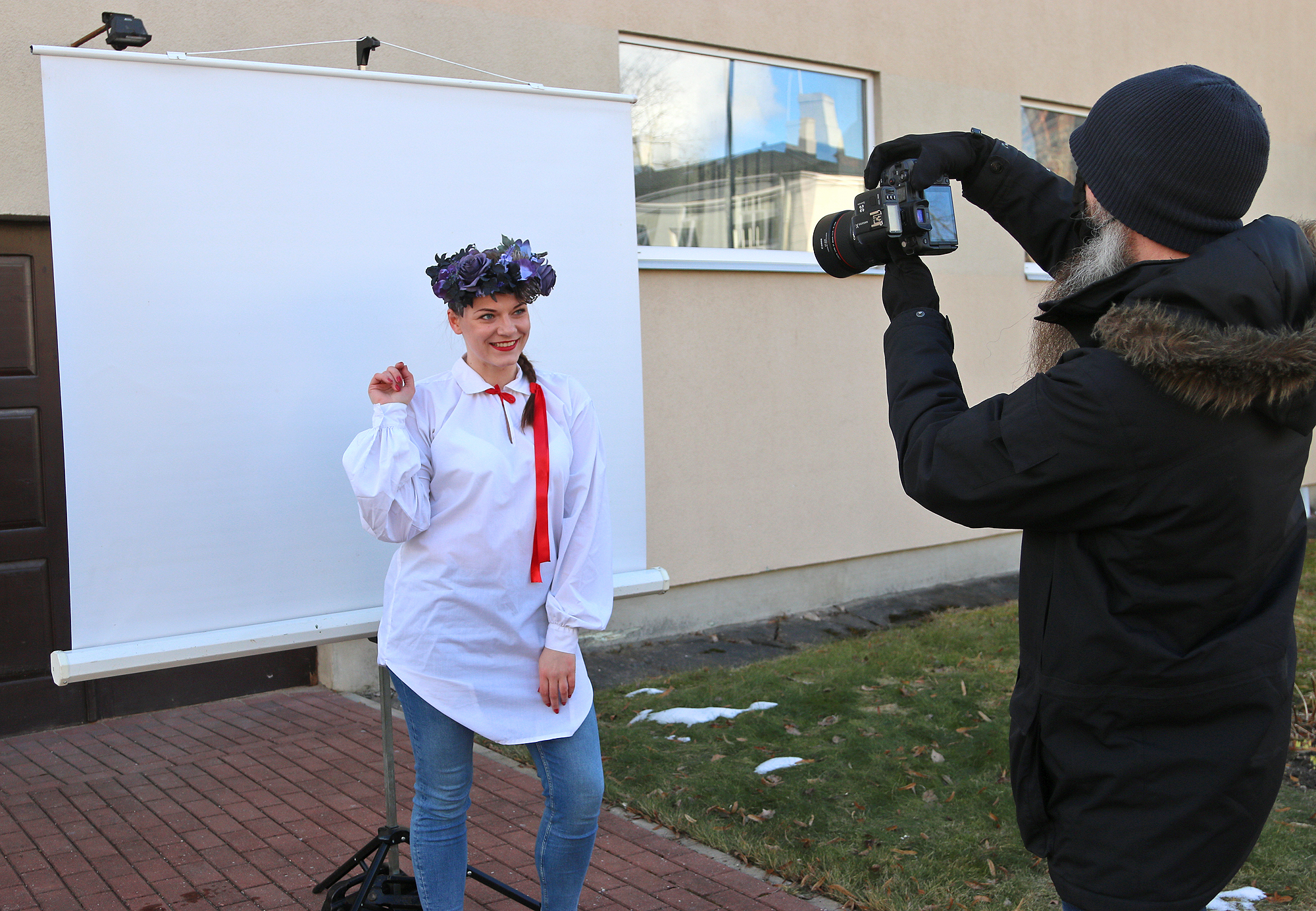 Noslēdzies foto projekts