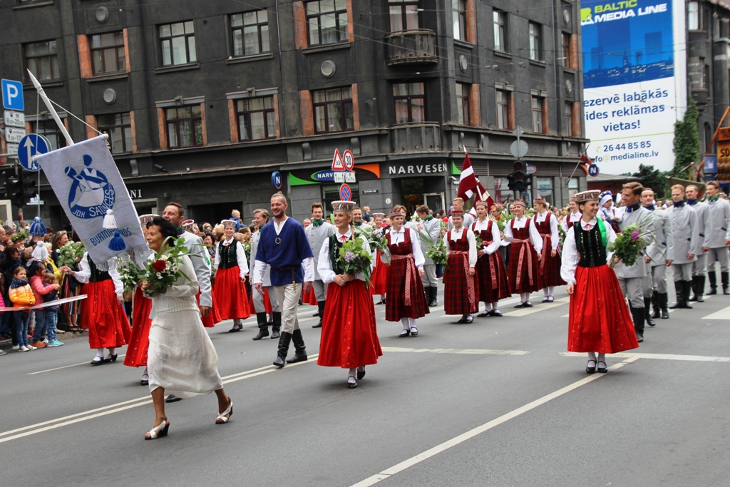 Novadnieki svētkos Rīgā