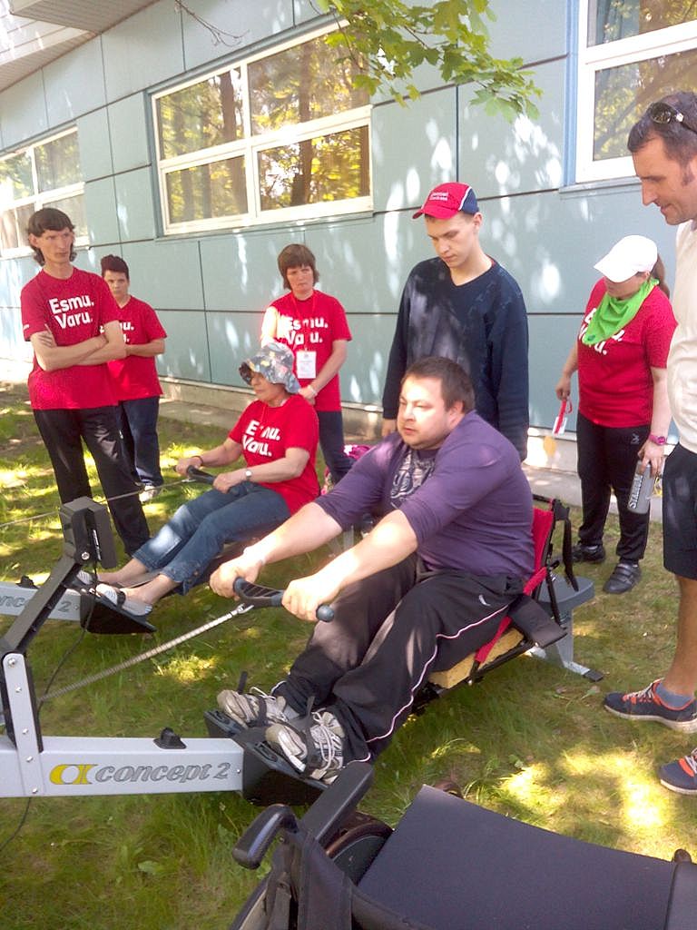 Paralimpiskajā sporta dienā Rīgā — ESMU – VARU!