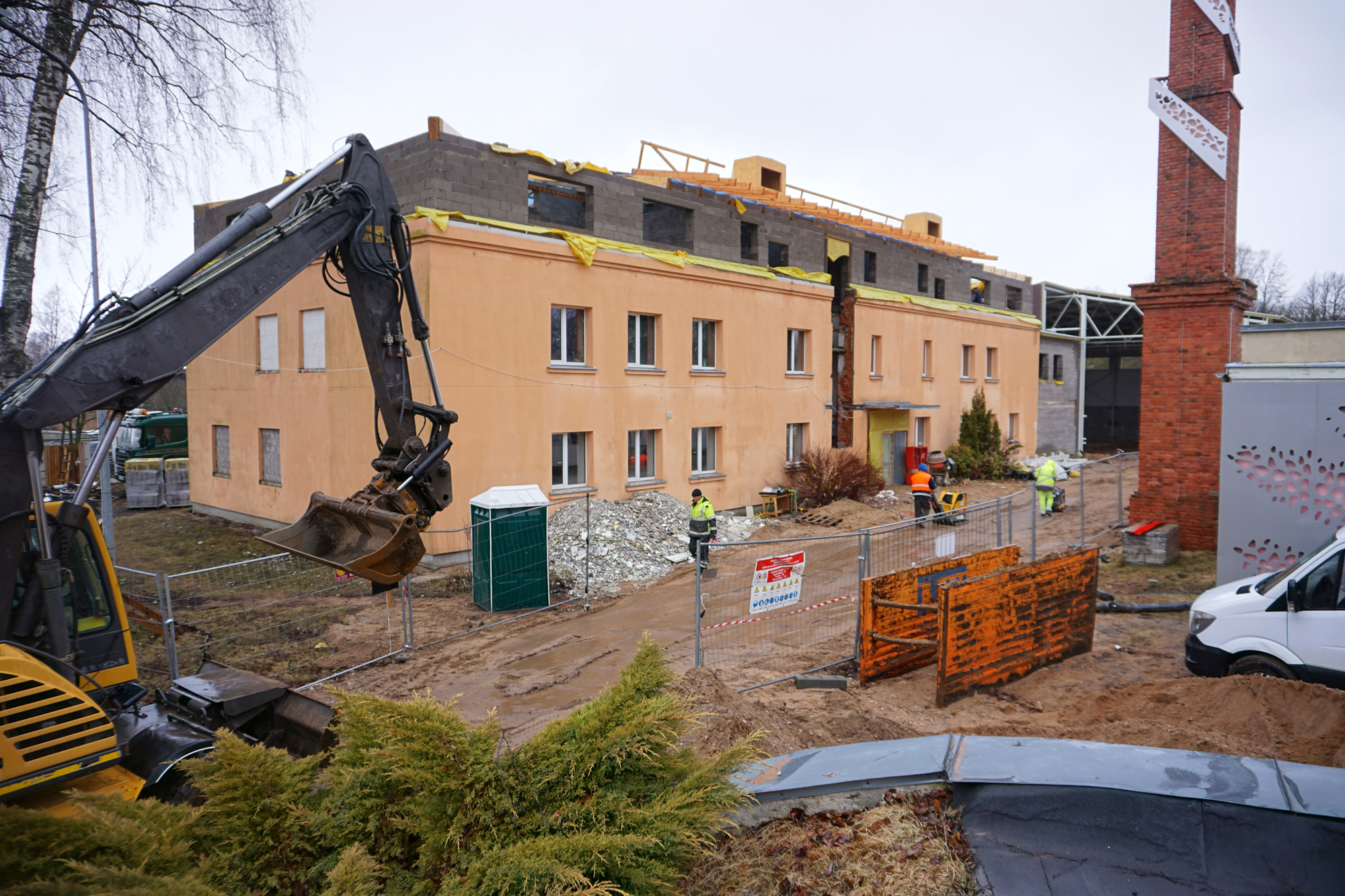 Pārbūves darbi Valmieras Valsts ģimnāzijā